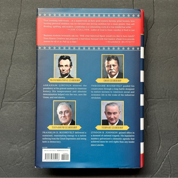 Leadership in Turbulent Times by Doris Kearns Goodwin | Biography | HC - Picture 2 of 11